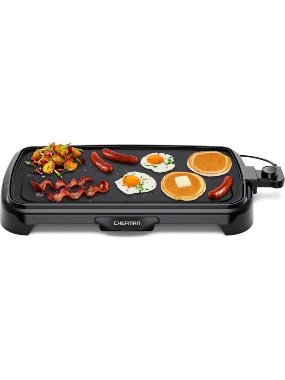 Extra Large Electric Griddle with Removable Temperature Control, Nonstick